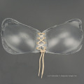 Soutien-gorge dos nu transparent adhésif invisible en silicone